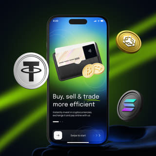 Mobile device displaying the Crest Yielderon trading platform interface